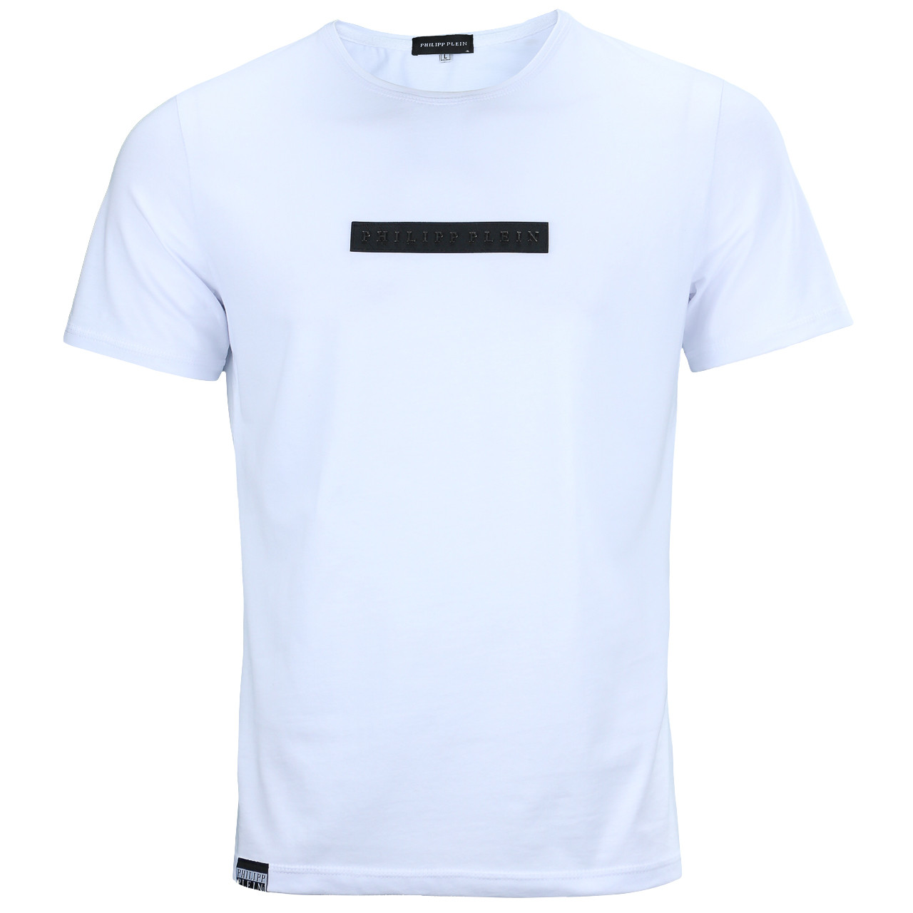 Футболка чоловіча біла PHILIPP PLEIN з патчем WHT XXL(Р) 21-831-020, фото 1