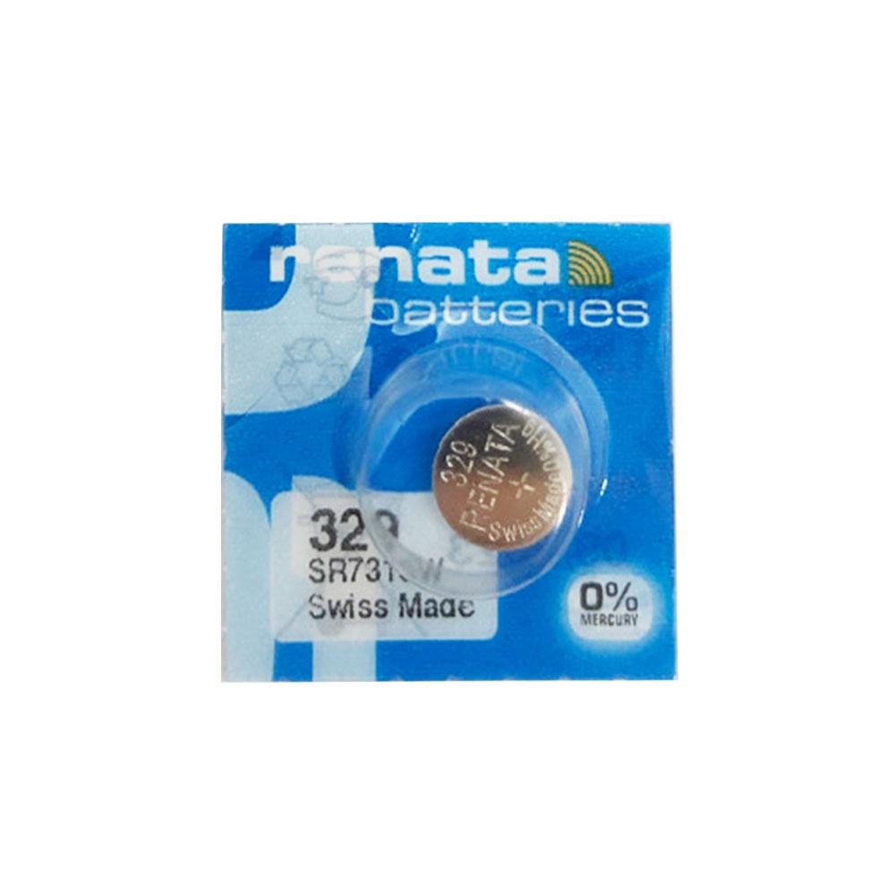 Годинникова батарейка 329 / SR731SW Renata Silver Oxide (1.55v) 1шт.