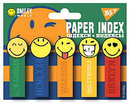 Індекси паперові YES Smiley World.College 50x15мм,100 шт (5x20) 170285