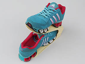 Подвійна підставка-органайзер для взуття бежевого кольору. Регулюється по висоті в 3 положеннях., фото 4