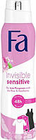 Жіночий дезодорант-спрей Fa "Invisible Sensitive" (150мл.)