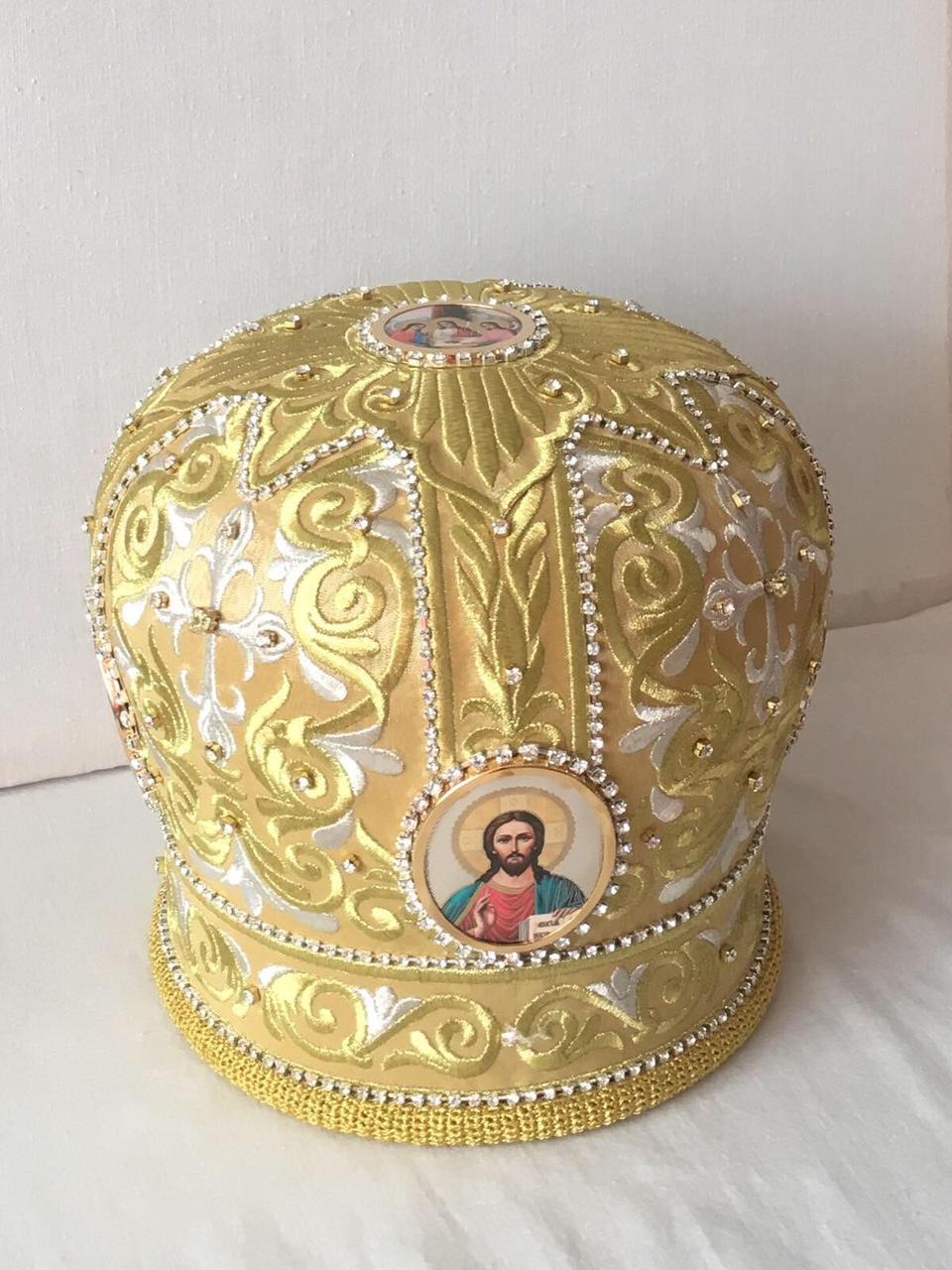 Головний убір архієрея на замовлення по каталогу