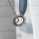 Ручний капучинатор спінювач FUKE Mini Creamer збивача міксер для молока кави вершків пеновзбиватель, фото 4