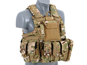 Бойова тактична розвантаження з системою QR - Multicam [8FIELDS] (для страйкболу), фото 3