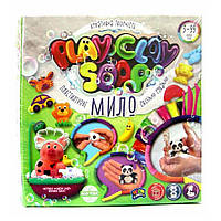 Пластилиновое мыло PLAY CLAY SOAP Danko Toys (PCS-01-02U)