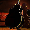 Гітара акустична Caravan Music HS-4010 BK (чохол, скарбничка, медіатор, струна, ключ), фото 6