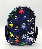 Рюкзак дошкольный ( детский рюкзак ) со светоотражающей лентой синий