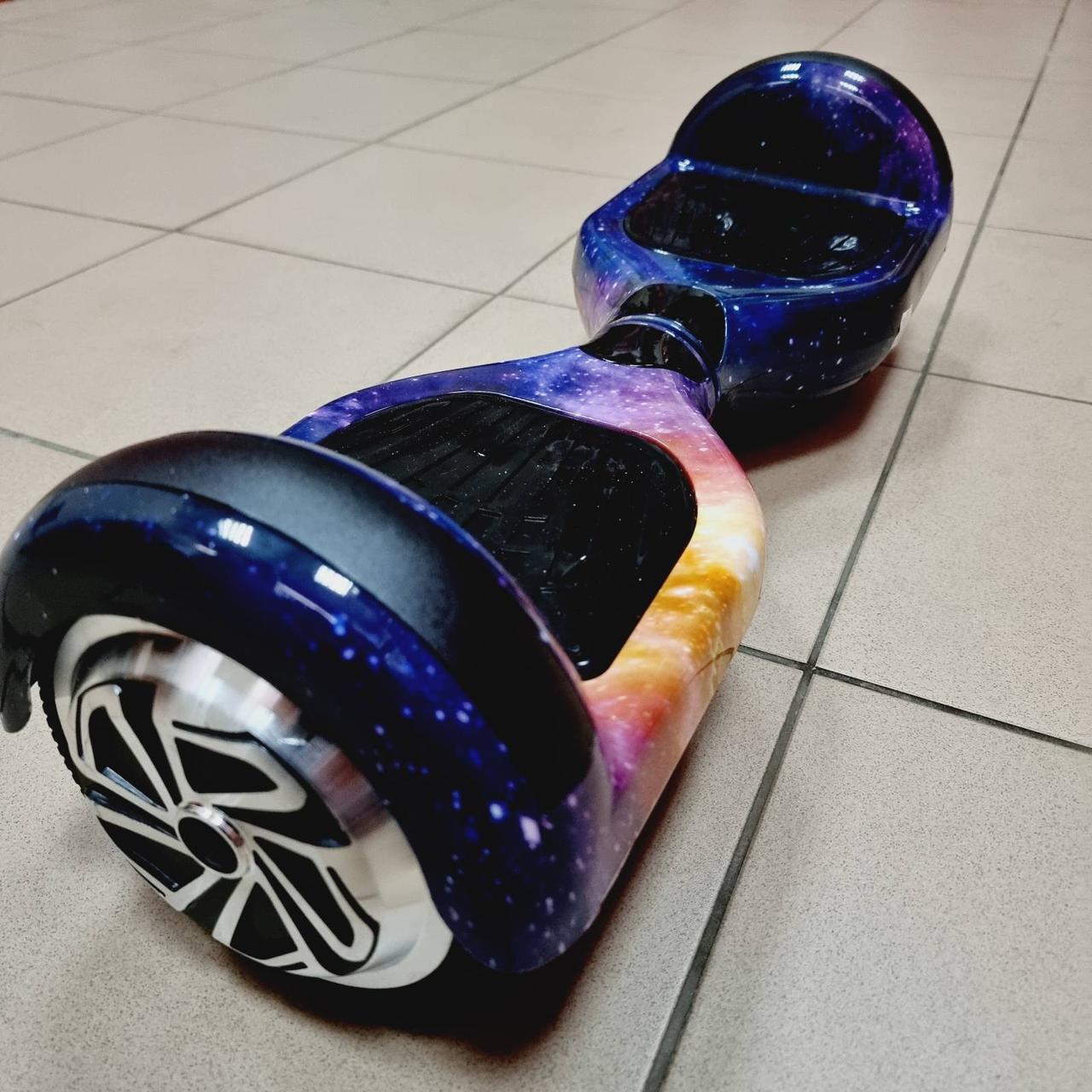 Гіроборд Гіроскутер Smart Balance Wheel 6,5" з Самобалансом, Космос, фото 1