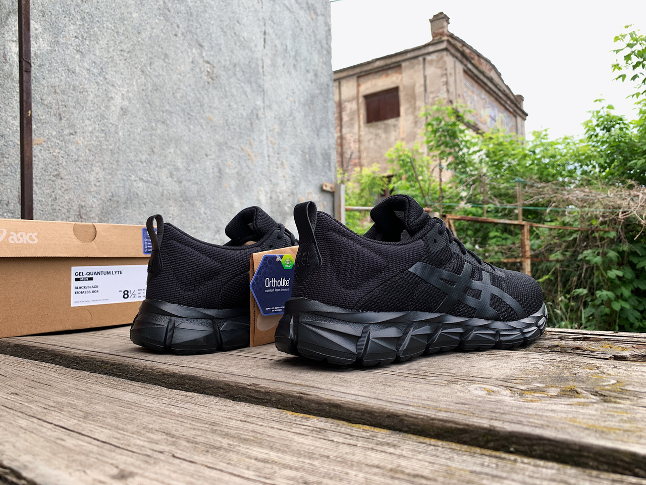 ASICS GEL QUANTUM LYTE 1201A235 004 Black Black ID 1424994224 4300 Prom.ua