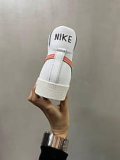 Жіночі кросівки Nike Blazer Mid 77 White Atomic Pink CZ1055-110, фото 6