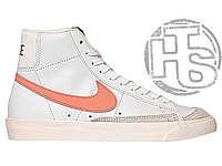 Женские кроссовки Nike Blazer Mid 77 White Atomic Pink CZ1055-110