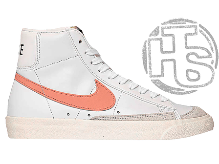 Жіночі кросівки Nike Blazer Mid 77 White Atomic Pink CZ1055-110, фото 1