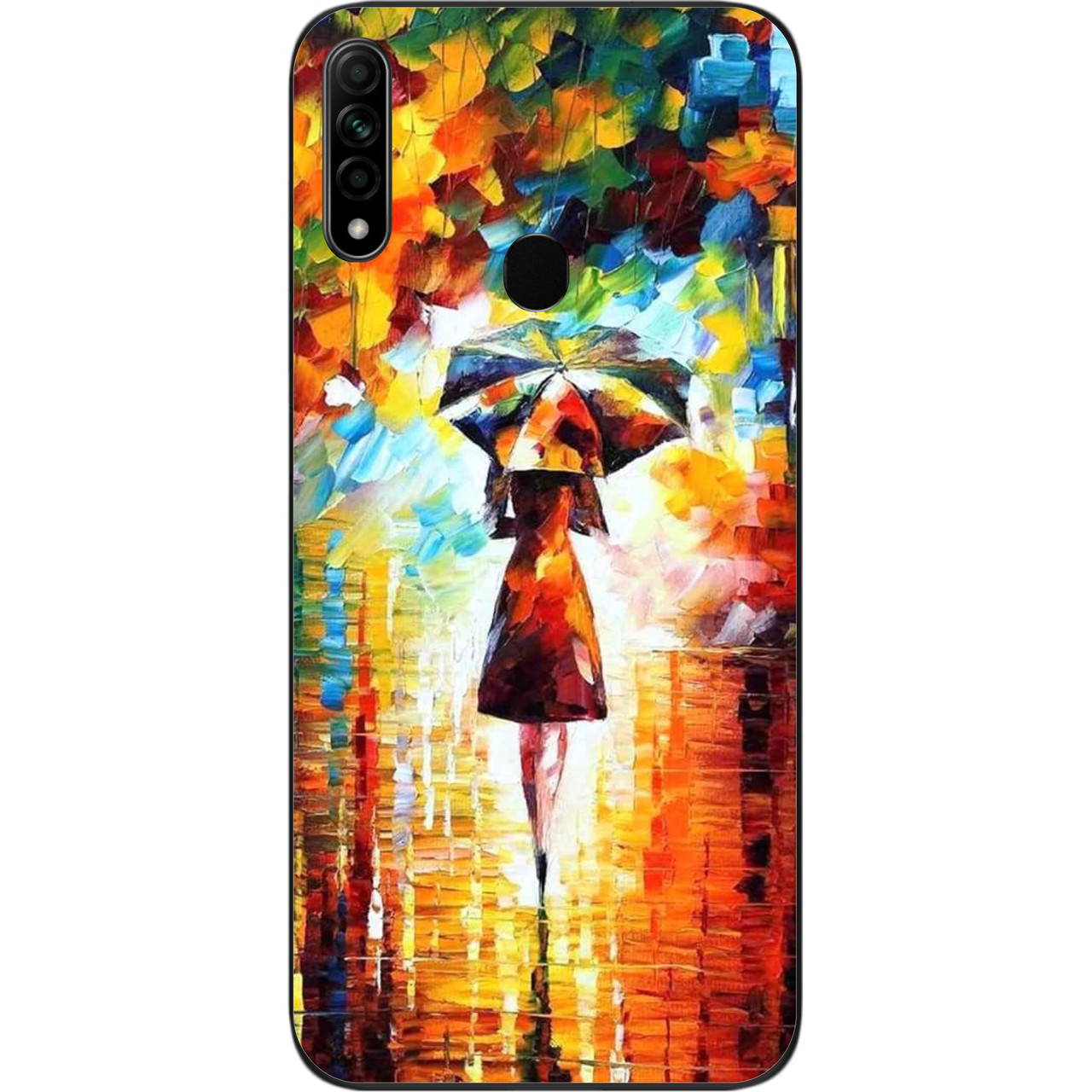 Силіконовий чохол для OPPO A31 з картинкою Прогулянка