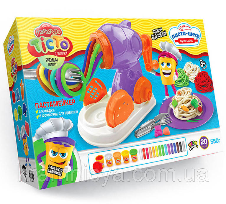 Тісто для ліплення Master Do ПАСТА-ШЕФ (TMD-16-01U), фото 1