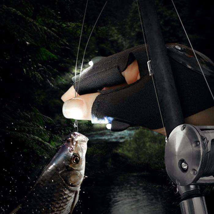 Светодиодная перчатка с подсветкой - водонипроницаемые, для ремонта авто, спорта,рыбалки и охоты. - фото 4 - id-p1425043918