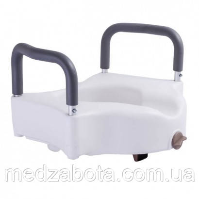 Надставка на унітаз 10см, з поручнями, Doctor Life 12205