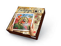 Комплект креативного творчества Dankotoys "Decoupage Clock" с рамкой