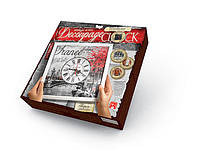 Комплект креативного творчества Dankotoys "Decoupage Clock" с рамкой