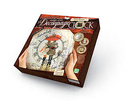 Комплект креативного творчості Dankotoys "Decoupage Clock"