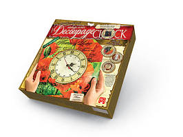 Комплект креативного творчості Dankotoys "Decoupage Clock"