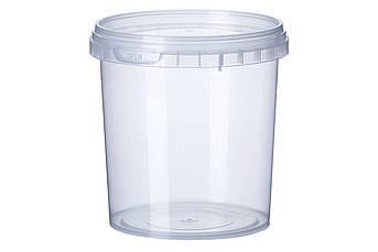 Банку одноразова пластикова прозора Vital Plast 500 мл, 400 шт/уп