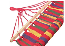 Гамак із планкою 150х200 см із планкою 120 см, Гамак 150*200 см. планка 120 см до 150 кг, фото 3