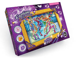 Комплект креативного творчості Dankotoys "Картина з пайеток" економ