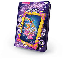 Комплект креативного творчості Dankotoys "Картина з пайеток" економ