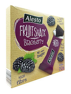 Снек Фруктовий Ожина Alesto Fruit Snack Blackberry 150 г Німеччина