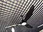 Люстра-вентилятор, стельовий вентилятор 3 лопаті d-163 см чорний, Reverse, фото 3