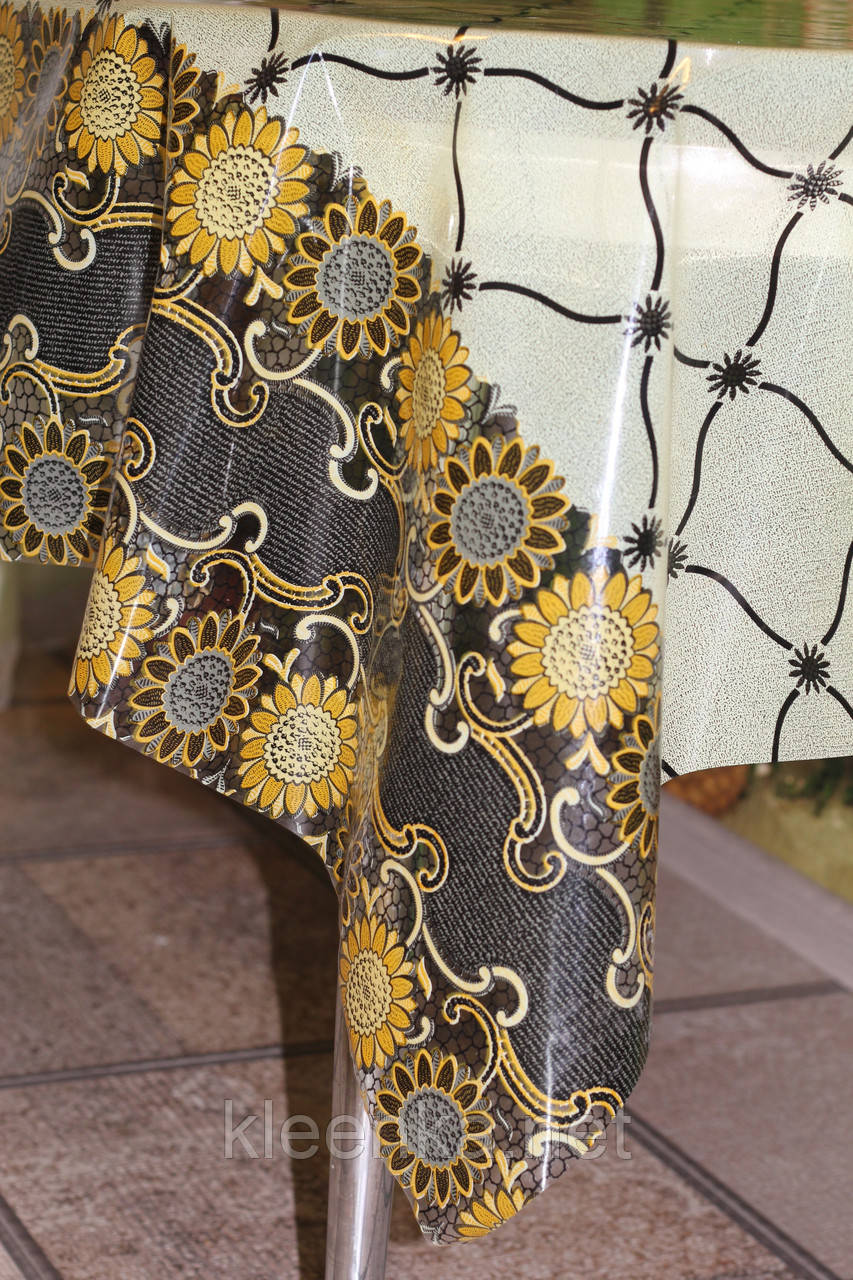 Клейонка непрозора силікон Абстракція