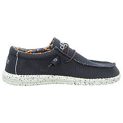 Мокасини Hey Dude Wally Sox Blue Orange Оригінал