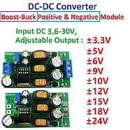 20 Вт, ±3...30В перетворювач живлення з однополярного в двополярне, DC-DC Step Up конвертер, модуль, плата, фото 6