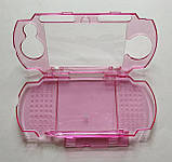 Захисний пластиковий корпус для PSP Slim 2000/3000 рожевий, фото 3
