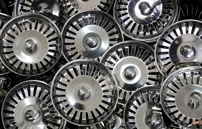 Сітка Fisc Italiana для кухонної мийки   (пробка, сміттєзбірник) 82 мм мілка (Італія)