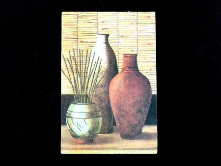 Бамбук / Картина 11x17x1 см