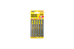 Полотно пильне для лобзика Mastertool T111D 100 мм x 6T дерево (5 шт.) (14-2817)