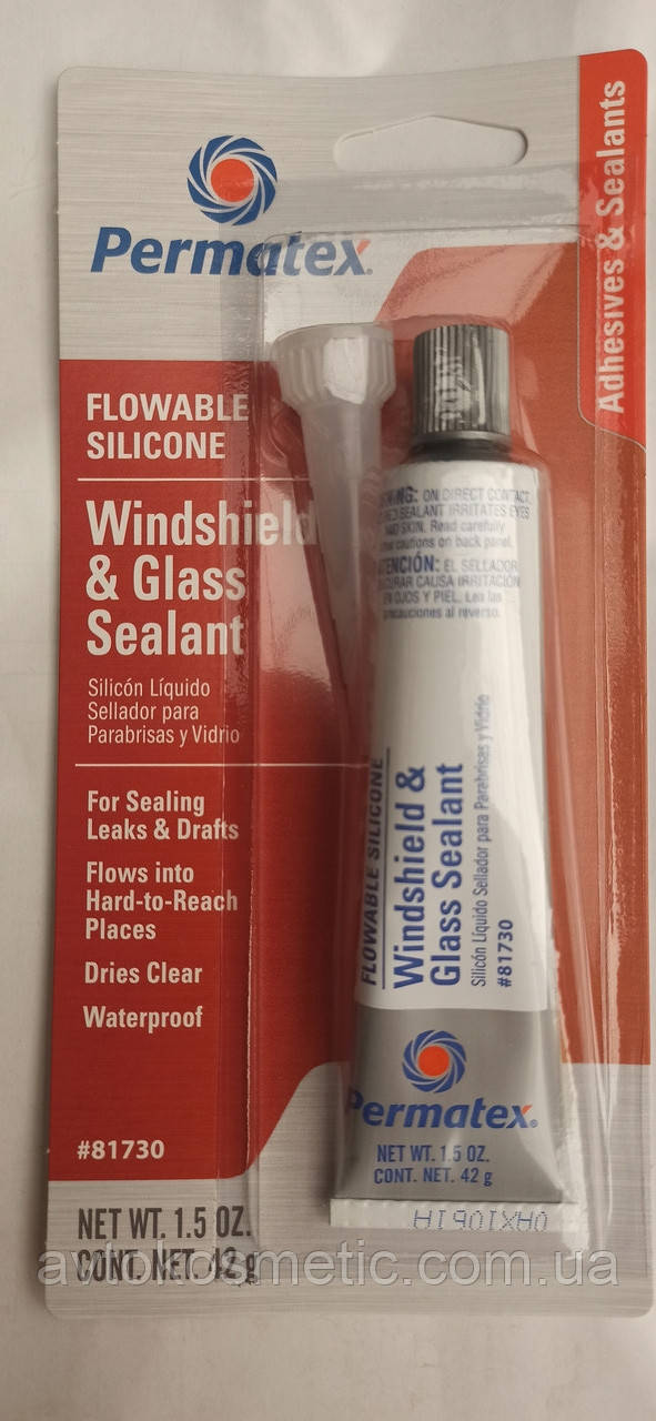 Permatex 81730 Силіконовий Клей — герметик із капілярною проникністю, фото 1