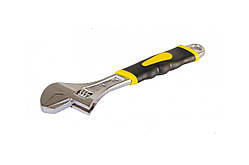 Ключ розвідний Mastertool 250 мм (0-38 мм) переставна губка (76-0423)