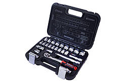 Набір інструменту Intertool 3/8" 26 од. Storm (ET-8026)