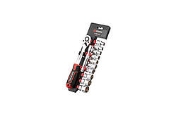 Набір інструменту на планці Intertool 1/2" x 12 од. Storm (ET-8014)