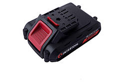 Акумулятор для шуруповерта Intertool 18В x 2.0Ач Storm (WT-0313/0314/0317) (WT-0312)