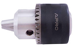 Патрон для дрилі з ключем Apro M12 x 1.25 x 3-16 мм (898904)