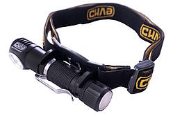 Ліхтар налобний Сила ом 2-в-1 (900502)
