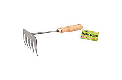 Граблі прямі Mastertool 255 x 95 мм ручка дерево (14-6191)