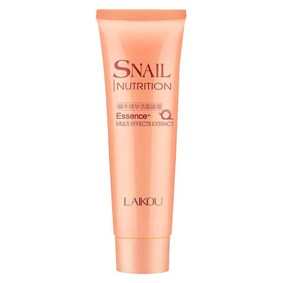 Пенка для умывания с фильтратом слизи улитки Laikou Snail Essence Face Cleanser, 100г - фото 1 - id-p1425149523