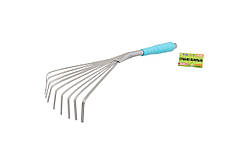 Граблі віялові Mastertool 400 x 135 мм ручка пластик (14-6184)