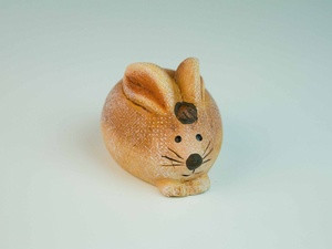 Фігурка керамічна Мишеня / Норушка / 2 види / 6,5 см / Фігурка керамічна Мишеня / Норушка / 2 види / 6,5 см 6x4x4 см, фото 1