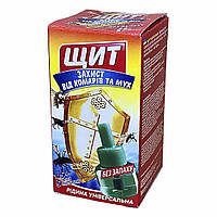 Рідина від комарів та мух універсальна 45+5 ночей, Щит