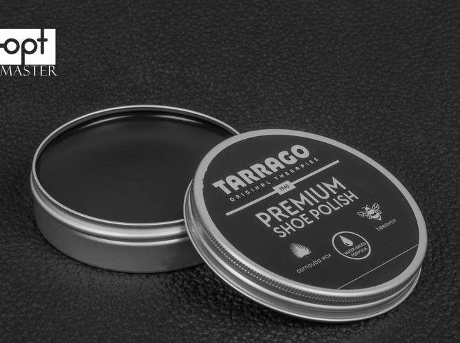 Крем-паста для обуви черная Tarrago Premium Shoe Polish, 50 мл TCL41 ...